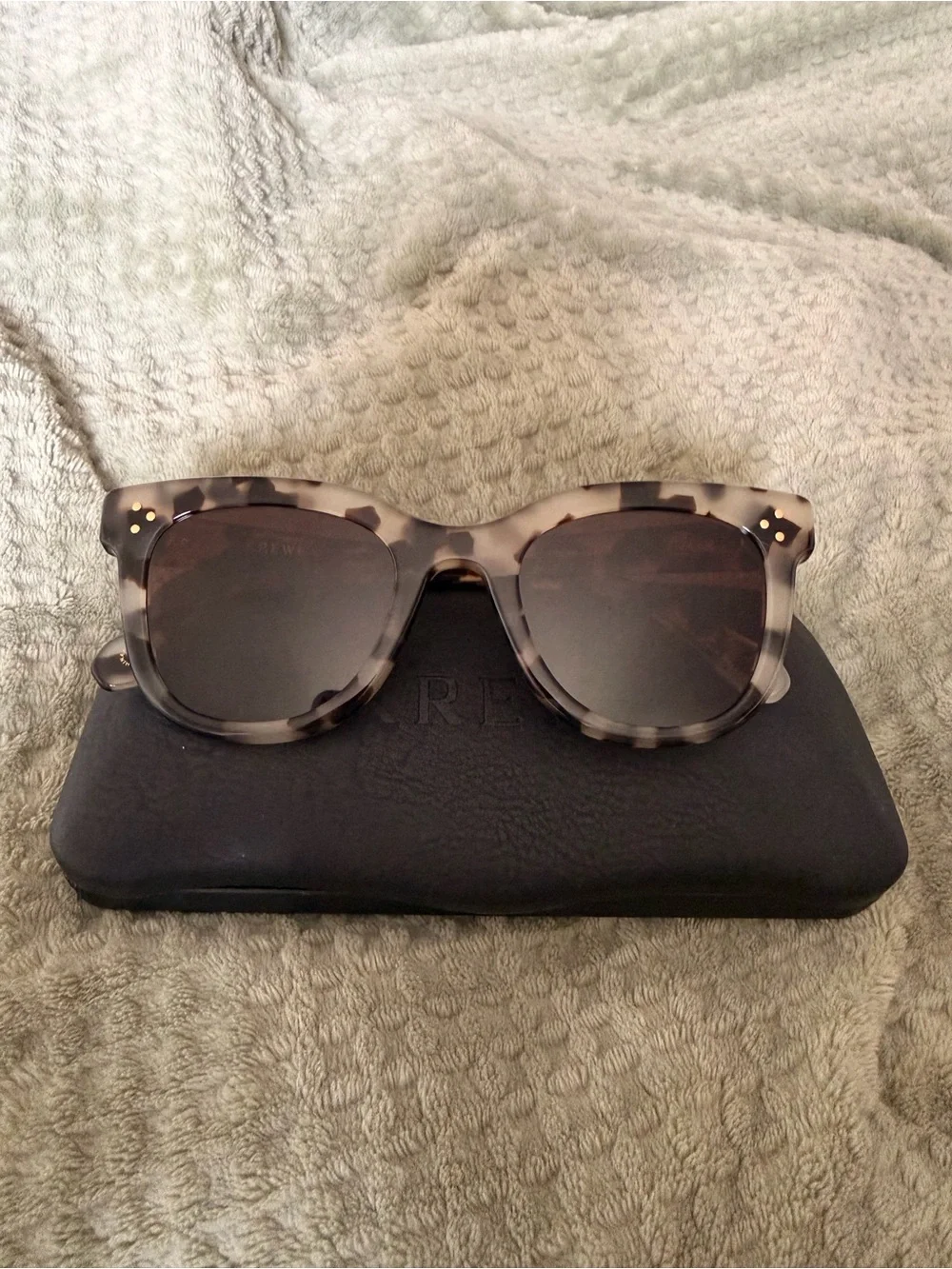 Krewe Polarized Tortoiseshell Sunglasses - Women